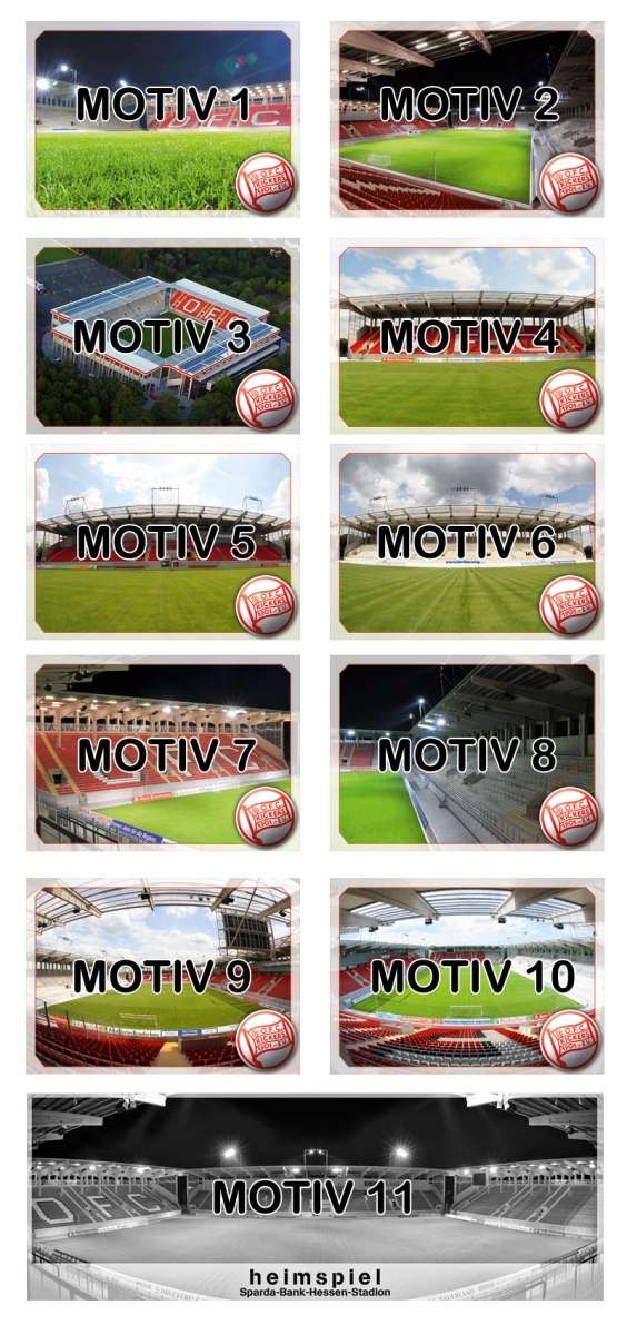 Postkarten "Stadion"