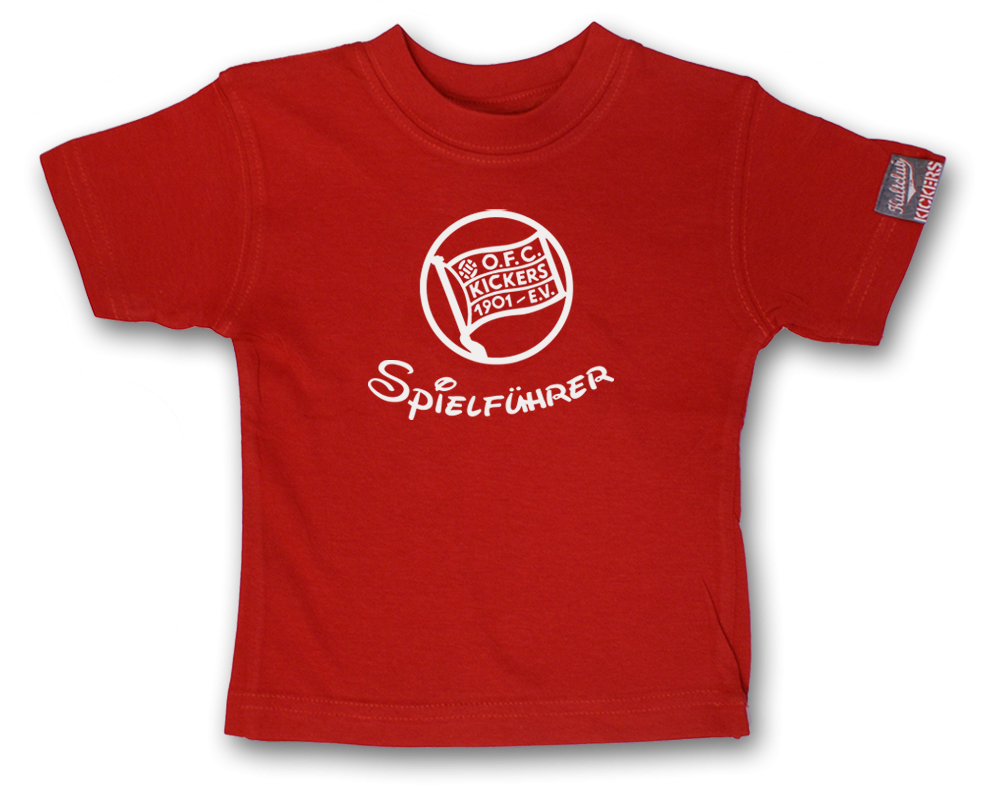 Baby T-Shirt "Spielführer"