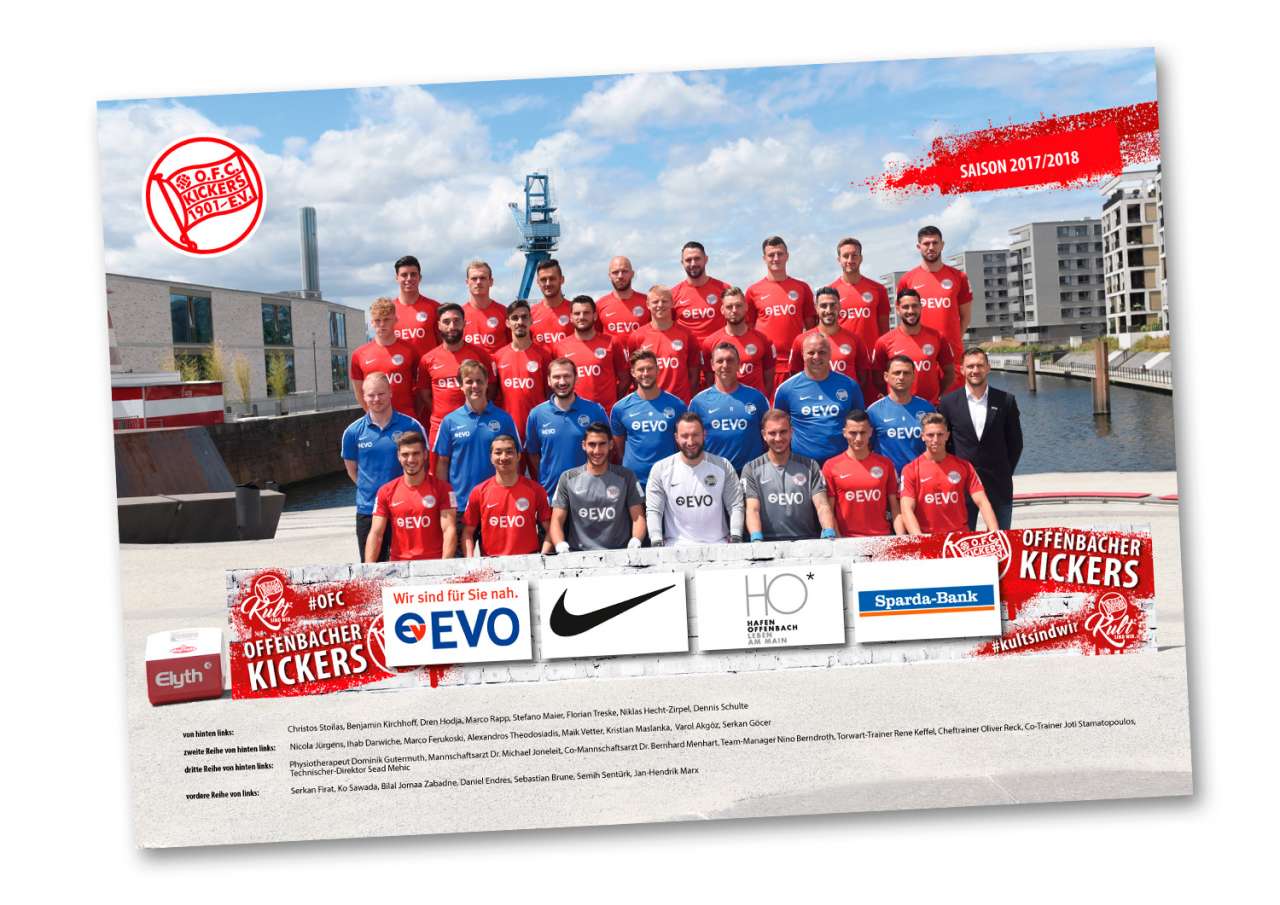 Mannschaftsposter 2017/18
