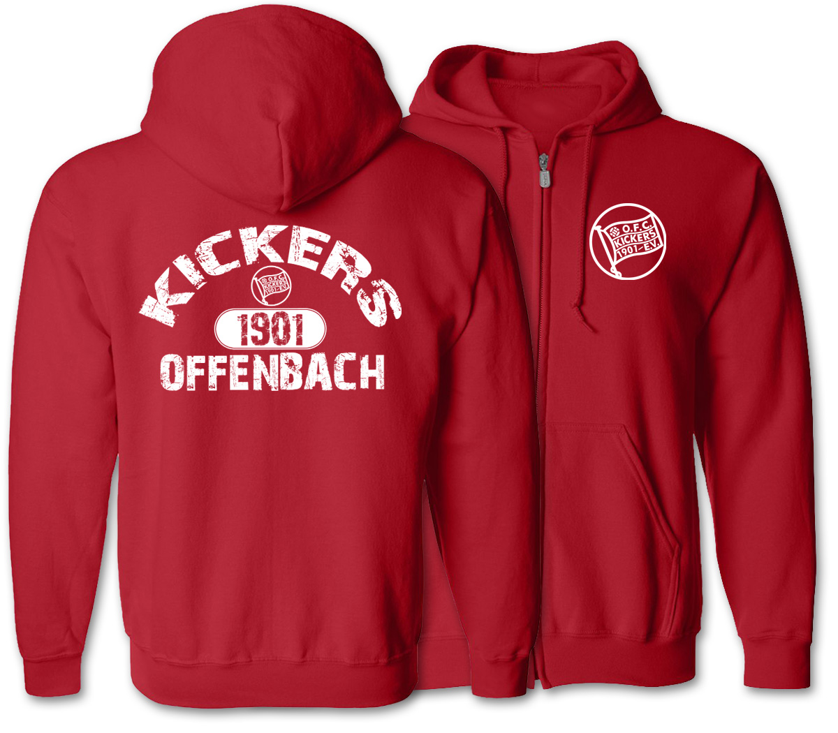 Zip-Hoodie "OF1901"