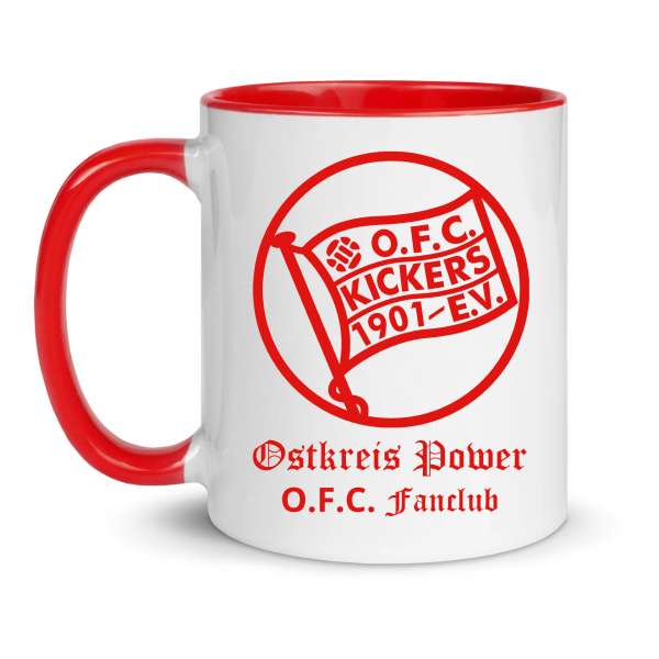 Kaffeebecher "OKP" Logo