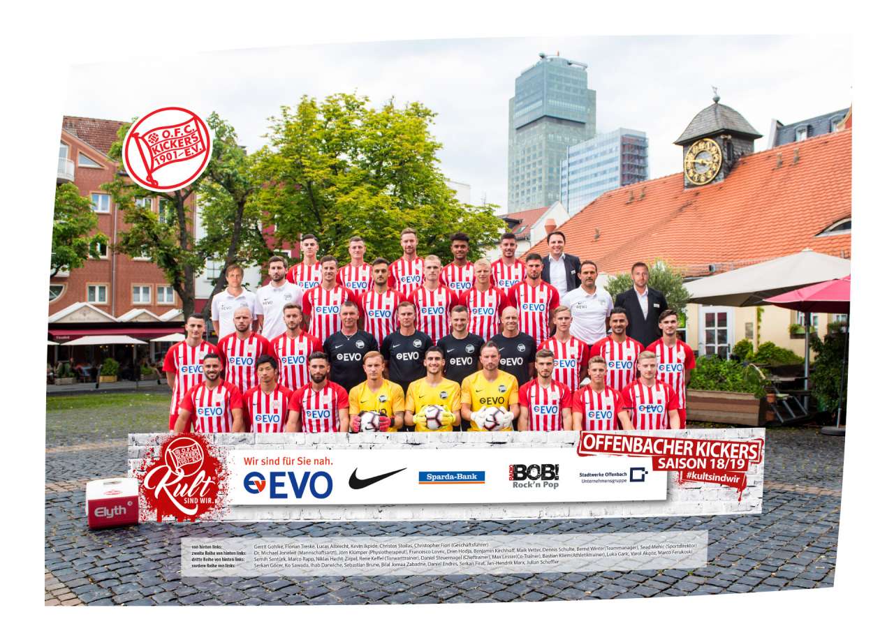 Mannschaftsposter 2018/19