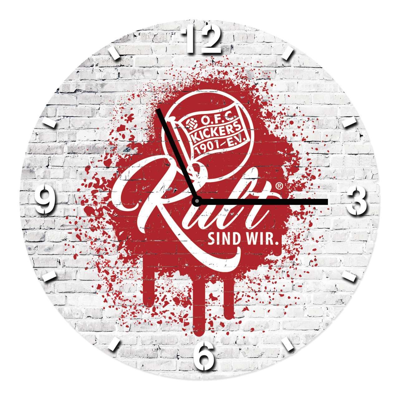 Wanduhr "Kult"