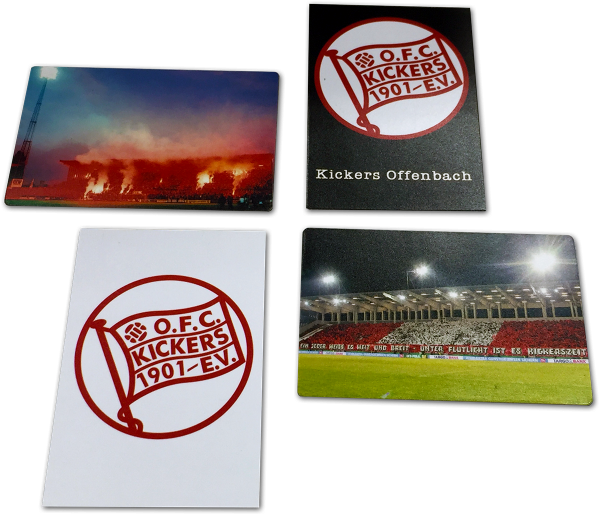 Kühlschrankmagnet "Eckig"