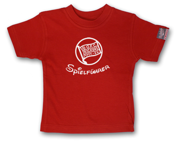 Baby T-Shirt "Spielführer"